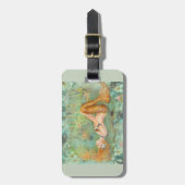 Adrift平和な人魚のメイドby Renee ラゲッジタグ (正面縦)