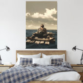 Adrift canvas print キャンバスプリント (インサイチュ (寝室))