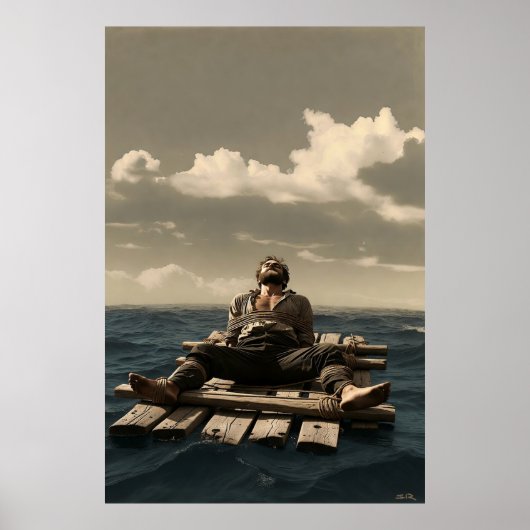 Adrift value matte poster ポスター (正面)