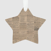 Ads of the Past, NY 1856 オーナメント (正面)