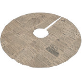 Ads of the Past, NY 1856 ブラッシュドポリエステルツリースカート (アングル)