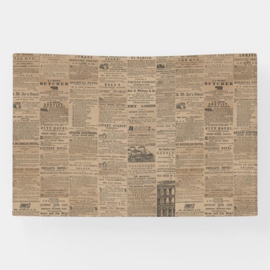 Ads of the Past, NY 1856 横断幕 (横)