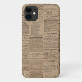 Ads of the Past, NY 1856 iPhone / iPad case iPhone 11 ケース