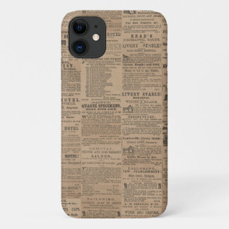 Ads of the Past, NY 1856 iPhone / iPad case 11 ケース