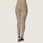 Ads of the Past, NY 1856 Leggings レギンス (裏面)