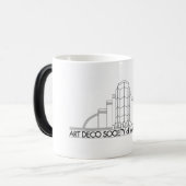 ADSW色の変更のロゴのマグ モーフィングマグカップ (正面左)