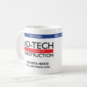 AdTechMugPAULINO コーヒーマグカップ (正面左)