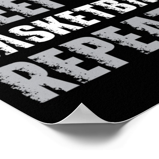 Adu食べに対して睡眠バスケットボールリピーター10代のクリスマス ポスター (角)