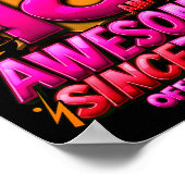 Adult 18 Year Old For Boys 18th Birthday Boy  ポスター (角)