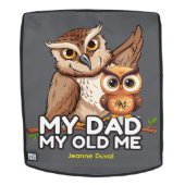 Adult Backpack : My Dad My Old Me (grey) バックパック (取り外し可フェース)