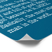 Adult Definition First Name Mike Men Funny  ポスター (角)