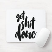 Adult Get Sht Done Motivational Quote  マウスパッド (マウス)