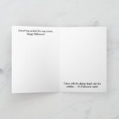 Adult Halloween Card カード (内部)