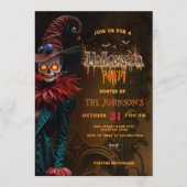 Adult Halloween Costume Party Invitation 招待状 (正面)