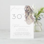 Adult Mermaid ANY Surprise Birthday Invitation 招待状 (スタンド正面)