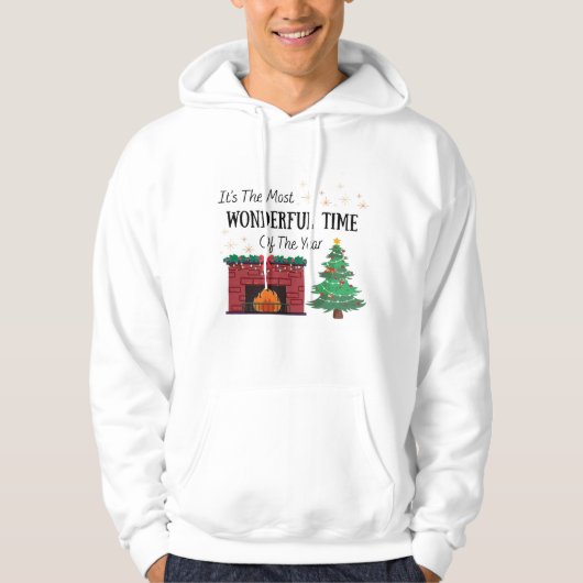 Adult Most Wonderful Time of The Year Hoodie パーカ (正面)