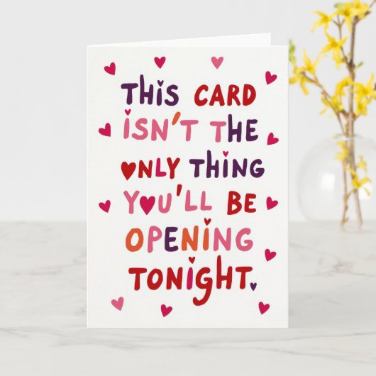 Adult Opening Tonight Card カード (黄色い花)