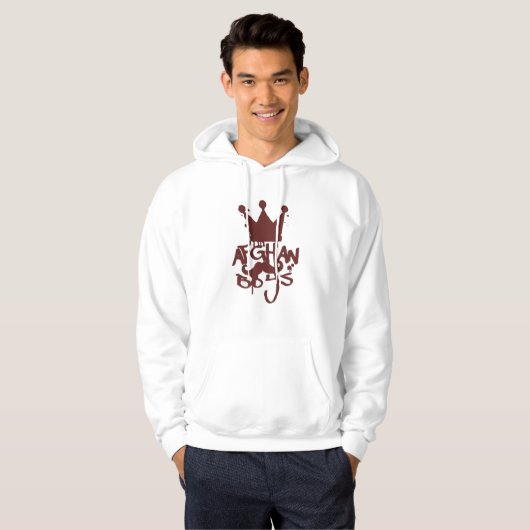 Adult Pullover Hoodie afghan パーカ (正面フル)