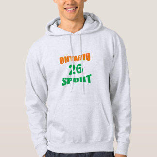 Adult Pullover Hoodie ash ONTARIO  SPORT  26 パーカ