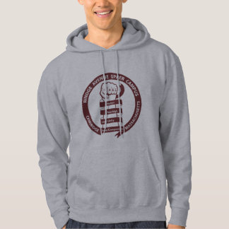 Adult RAUC hoodie - Maroon logo パーカ