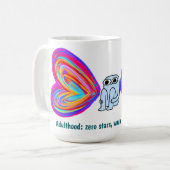 Adulthood: zero stars (Mug) コーヒーマグカップ (正面左)