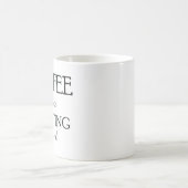 Adultingが堅いマグであるのでコーヒー コーヒーマグカップ (中央)