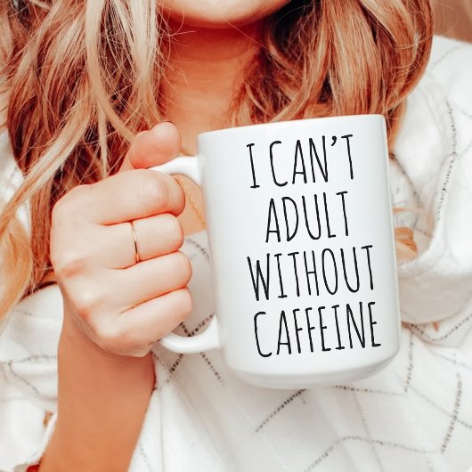 Adulting humor coffee cup gift for office friends コーヒーマグカップ