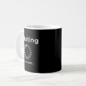 Adulting Humor Novelty Apparel, Adulting Please Wa コーヒーマグカップ (正面左)