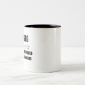 Adulting Overpriced overrared would not recommend ツートーンマグカップ (中央)