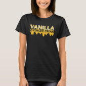 Adults Vanilla Is For Ice Cream  Upside Down Pinea Tシャツ (正面)