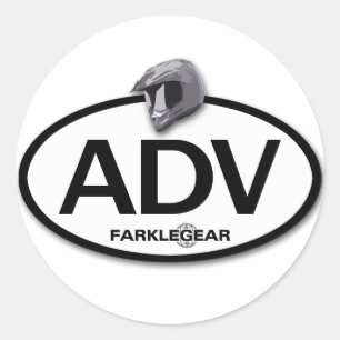 ADVのステッカー! ラウンドシール