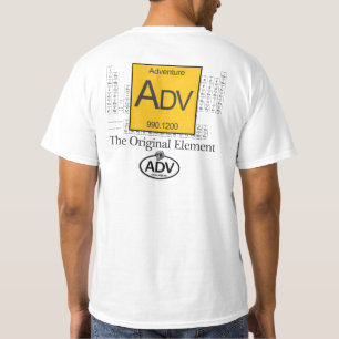 ADV -元の要素 Tシャツ