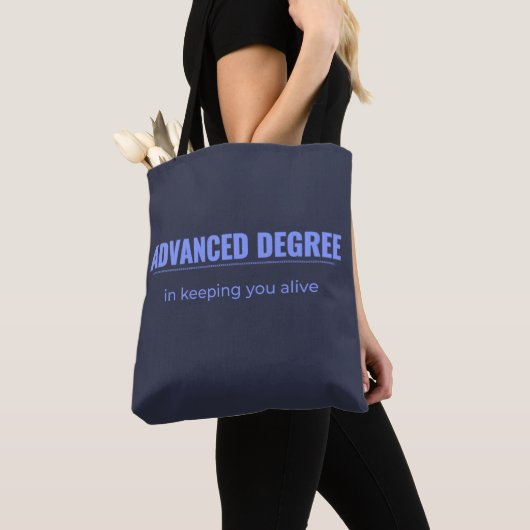 Advanced Degree | シフトライフ ヘルスケア トートバッグ (クローズアップ)