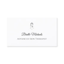 Advanced Skin Therapist Minimal Elegant
