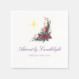 Advent by Candlelight Women Ministry P Christmas スタンダードカクテルナプキン
