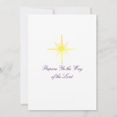 Advent by Candlelight Women Ministry P Christmas 招待状 (裏面)