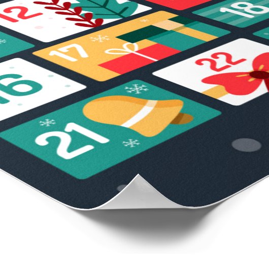 Advent Calendar ポスター (角)