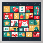 Advent Calendar ポスター<br><div class="desc">Cute Advent Calendar</div>