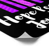 Advent Evergreen Wreath Candles Hope Peace Joy Lov ポスター (角)