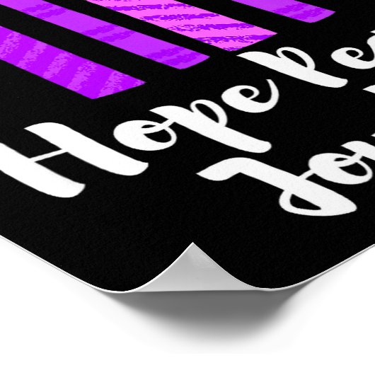 Advent Evergreen Wreath Candles Hope Peace Joy Lov ポスター (角)