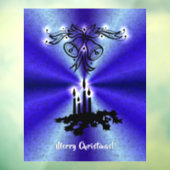 Adventance, Christmas Artdeco on Blue Green Rainbo ウィンドウサイン (シート3)