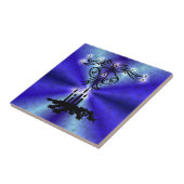 Adventance, Christmas Artdeco on Blue Green Rainbo タイル (側面)