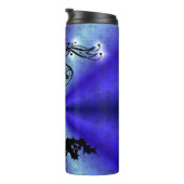 Adventance, Christmas Artdeco on Blue Green Rainbo タンブラー (回転右)