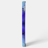 Adventance, Christmas Artdeco on Blue Green Rainbo Samsung Galaxyケース (左側面)