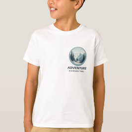 ADVENTURE – 無限のスリル | 高級コットンTシャツ Tシャツ