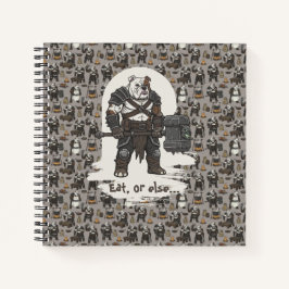 adventure American Bulldog gladiator dog T-Shirt ノートブック