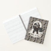 adventure American Bulldog gladiator dog T-Shirt ノートブック (内部)