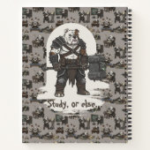 adventure American Bulldog gladiator dog T-Shirt ノートブック (裏面)