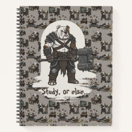 adventure American Bulldog gladiator dog T-Shirt ノートブック