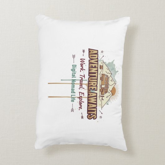 Adventure Awaits  アクセントクッション (裏面(縦))